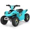 6V Kids Electric 4 Wheels Ride-On Toy with Wear-Resistant Wheels for Indoor Outdoor Use